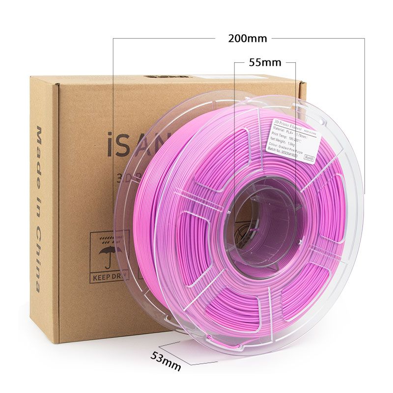 iSANMATE PLA+ • Gradient Pink Purple • 1kg