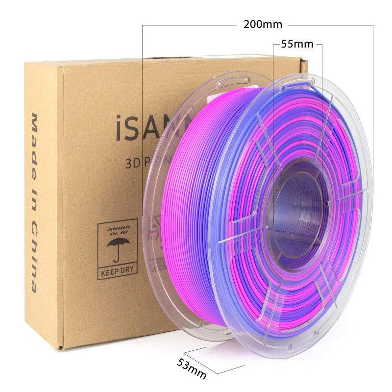 iSANMATE PLA+ • Gradient Pink-Purple-Blue • 1 kg