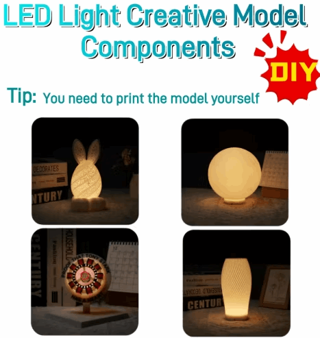 LED Lampa / Kopia av Bambu Lab Maker Kit Lampa