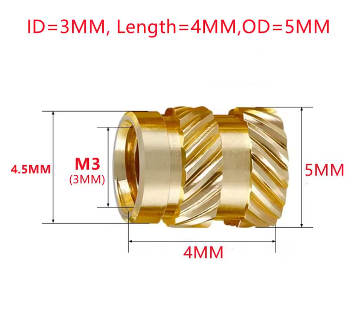 M3x6 Threaded Insert