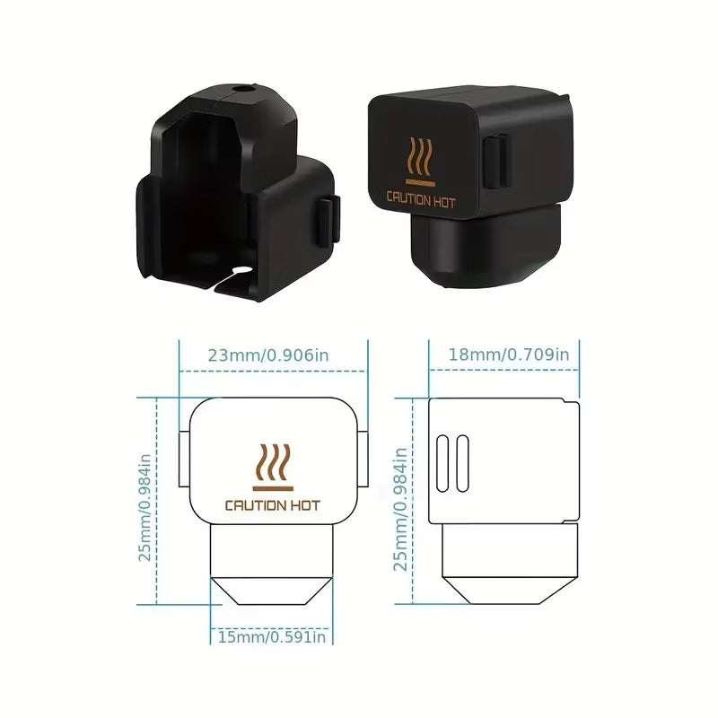 Bambu Lab A1/A1 Mini Hotend Silikon Skydd