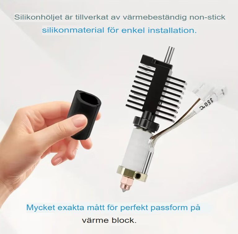 Creality K2 Plus Hotend Silikon Skydd