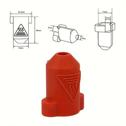 Officiell Creality K1/K1C/K1 Max Hotend Silikon Skydd