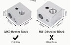 2st MK7/MK8/MK9 Heater Blocks Silikon Hotend Skydd - SEPLATES