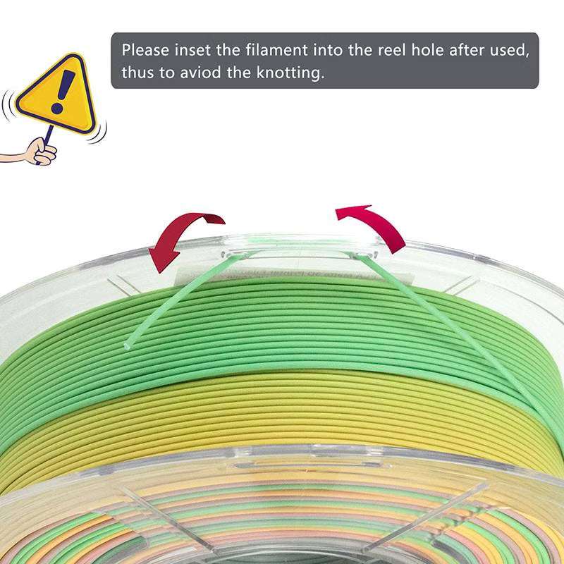 iSANMATE HS PLA Matte Rainbow • Eternal Ember • 1kg