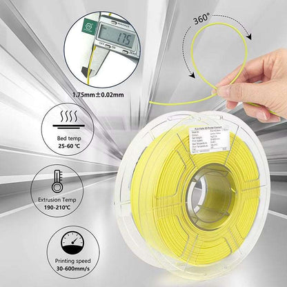iSANMATE High Speed PLA Matte • Lemon Yellow • 1kg