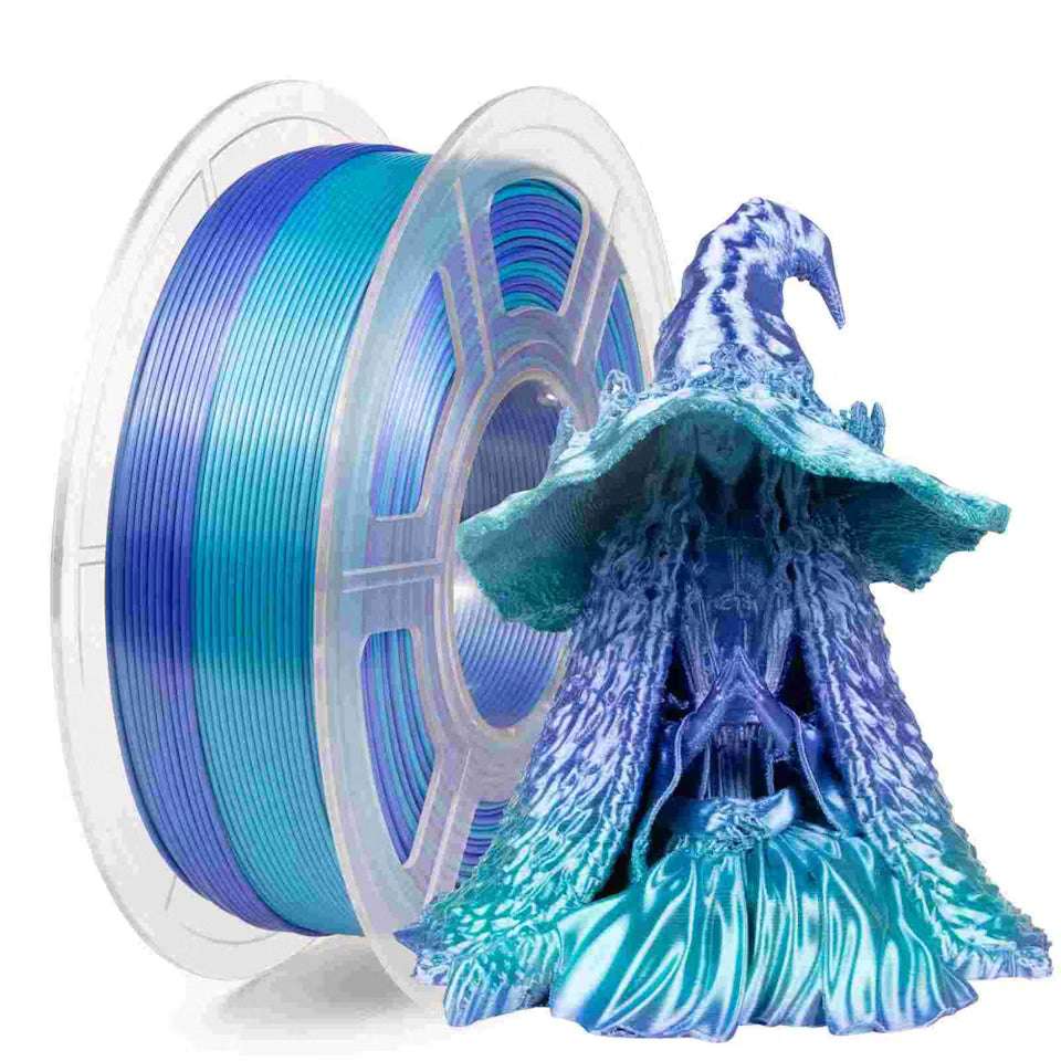 iSANMATE PLA Silk Gradient ? Shiny Blue Blue? 1kg