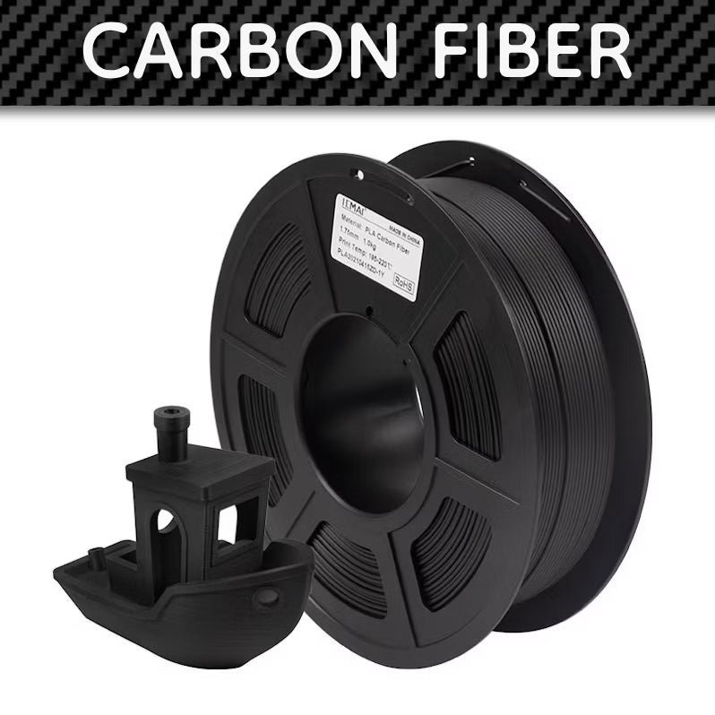 iSANMATE PLA Carbon Fiber ? Svart ? 1kg