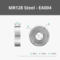 Micro Steel Deep Groove Ball Bearings | EA004 6PCS