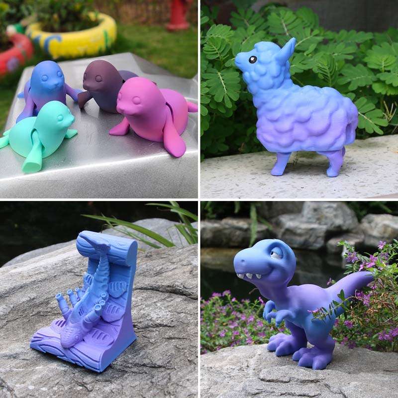 iSANMATE PLA+ • Gradient Blue Purple • 1kg