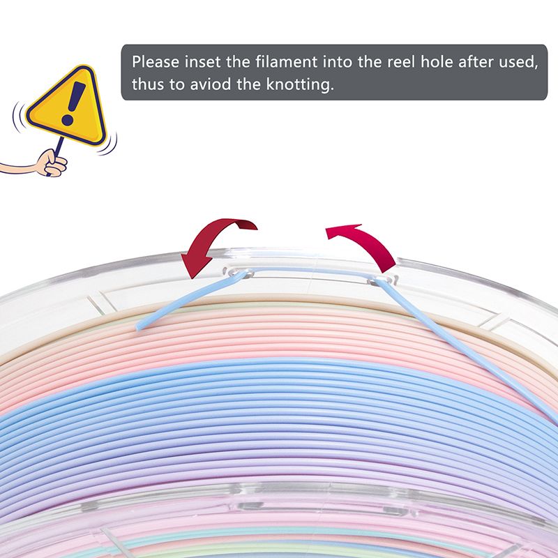 iSANMATE PLA+ • Gradient Pink Green Blue • 1kg