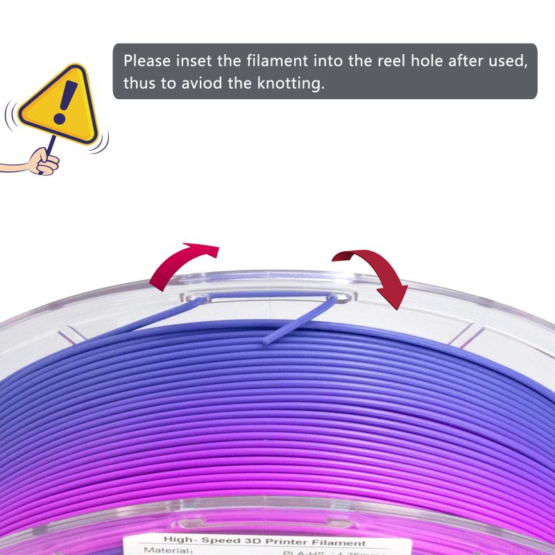 iSANMATE PLA+ • Gradient Pink-Purple-Blue • 1 kg