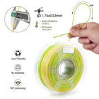 iSANMATE PLA+ • Gradient Yellow Green • 1kg - SEPLATES