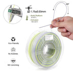 iSANMATE PLA+ • Gradient Yellow Purple • 1kg - SEPLATES