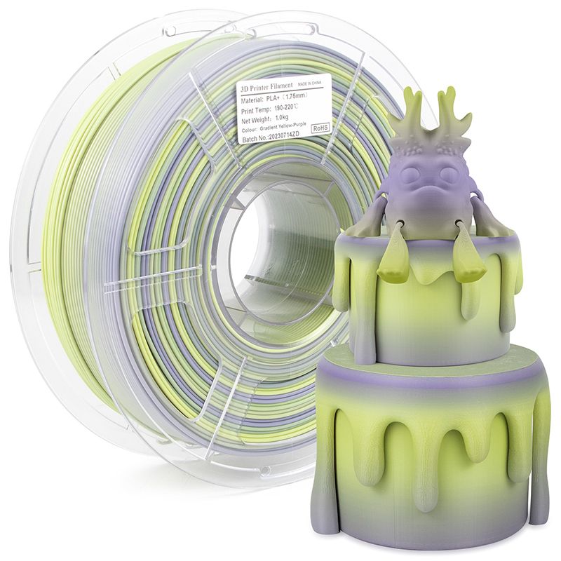 iSANMATE PLA+ • Gradient Yellow Purple • 1kg
