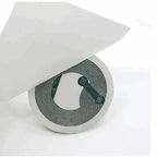 NTAG215 Rewritable NFC Tags - 2.54 cm Round White Stickers with NFC - SEPLATES