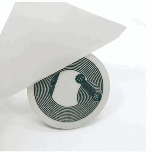 NTAG215 Rewritable NFC Tags - 2.54 cm Round White Stickers with NFC - SEPLATES