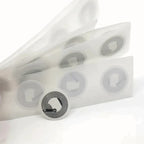 NTAG215 Rewritable NFC Tags - 2.54 cm Round White Stickers with NFC - SEPLATES