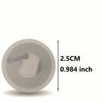 NTAG215 Rewritable NFC Tags - 2.54 cm Round White Stickers with NFC - SEPLATES