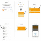 NTAG215 Rewritable NFC Tags - 2.54 cm Round White Stickers with NFC - SEPLATES