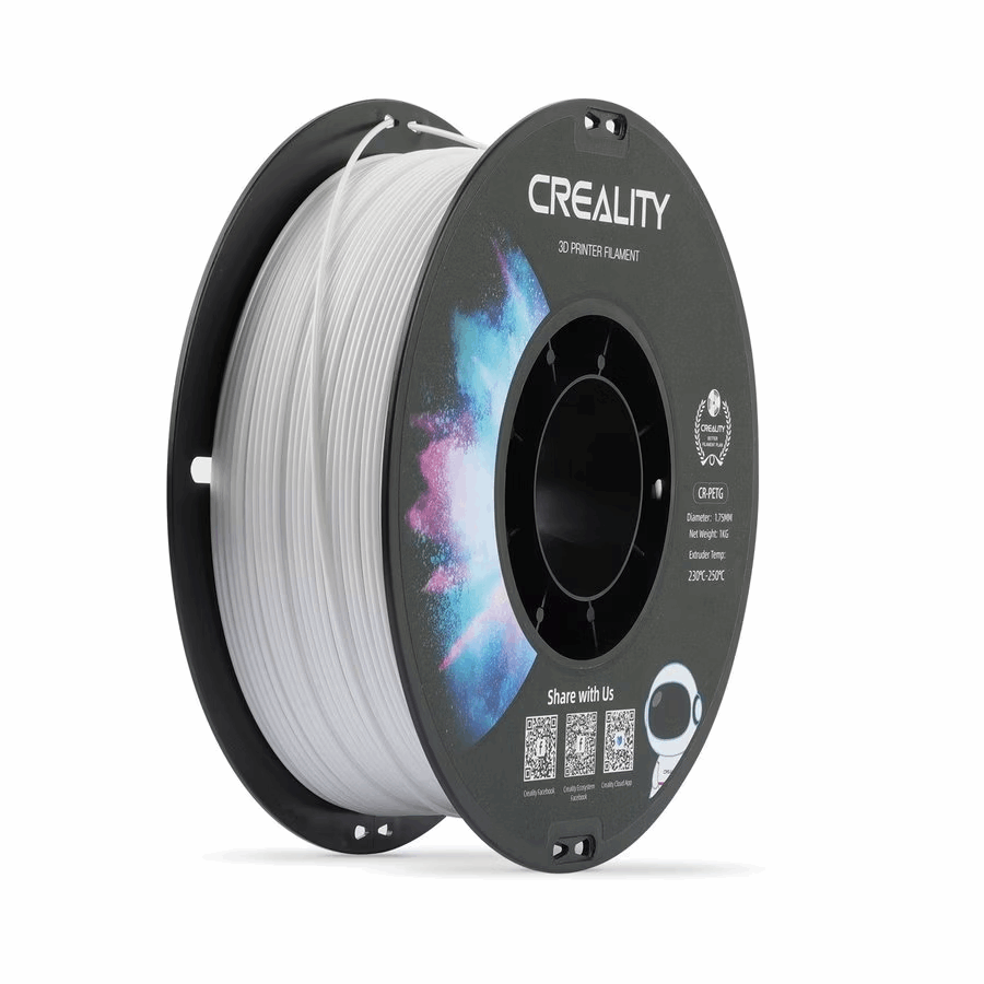 Creality CR-PETG 1,75mm - Vit - 1kg